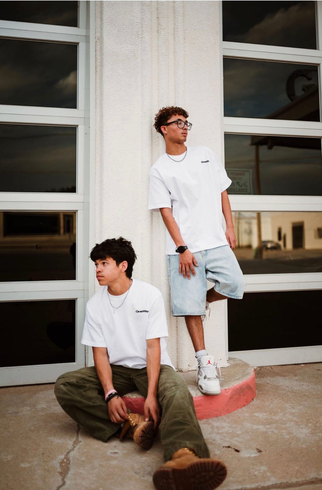 One Way signal tee