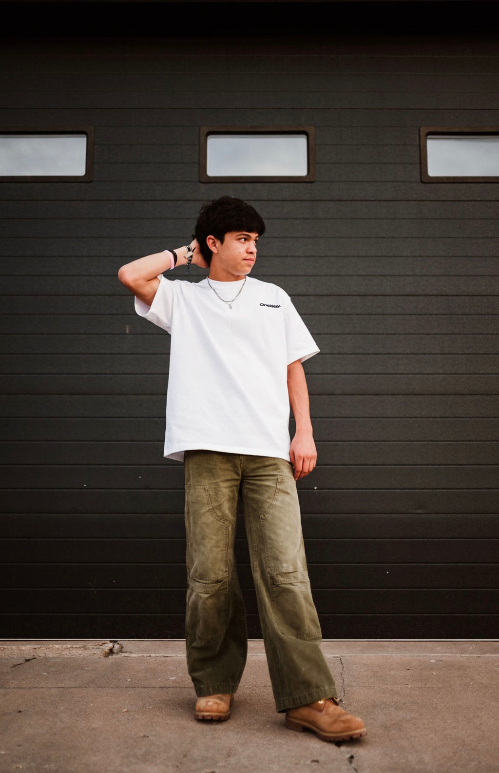 One Way signal tee