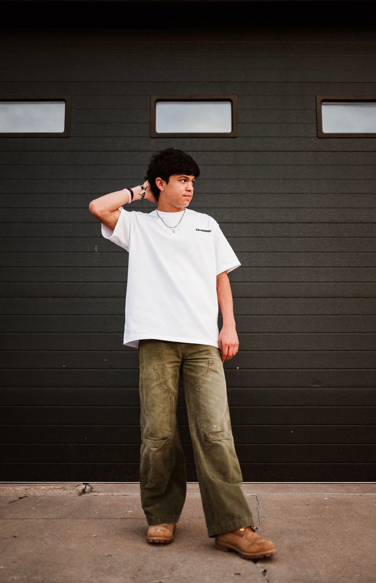 One Way signal tee
