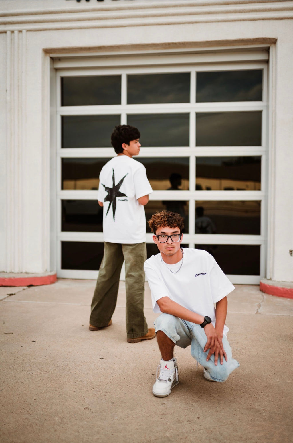 One Way signal tee