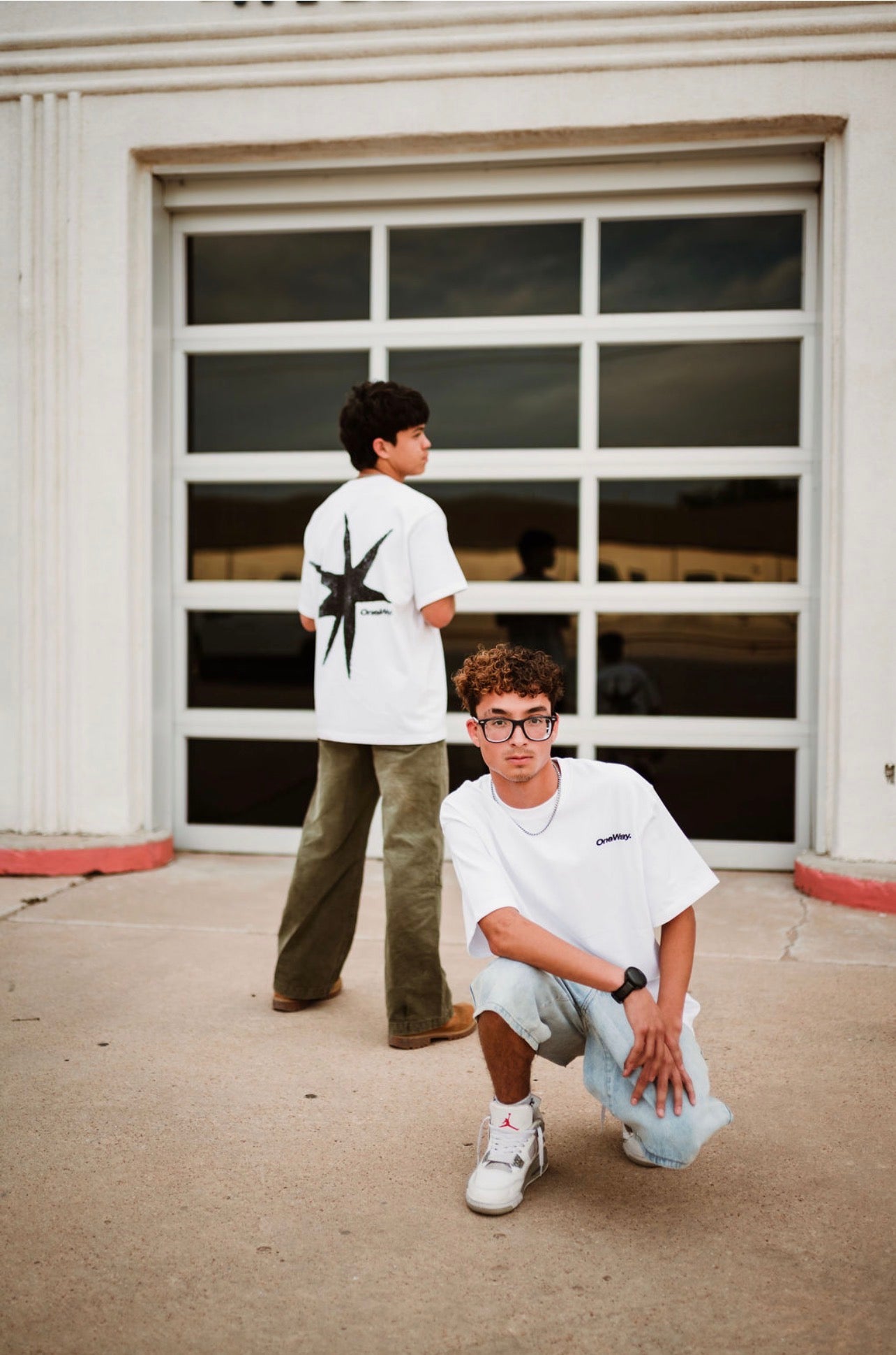 One Way signal tee